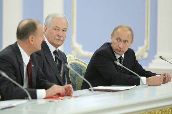 Vladimir Putin, Boris Gryzlov, Nikolai Patrushev