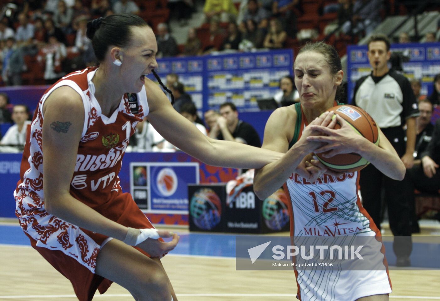 Belarus vs. Russia, Women, World Basketball Championship 2010