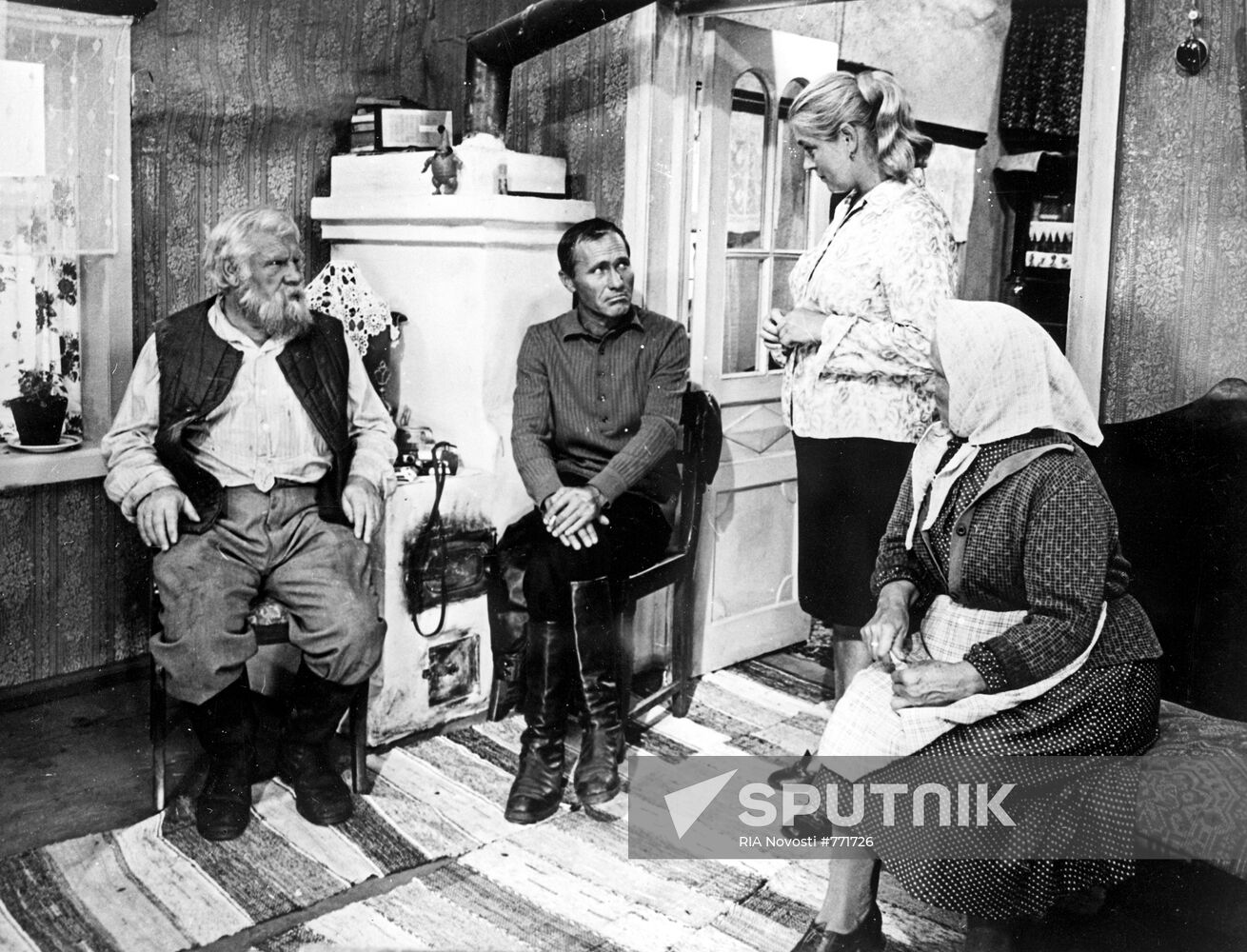 Vasily Shukshin and Lidiya Fedoseyeva-Shukshina