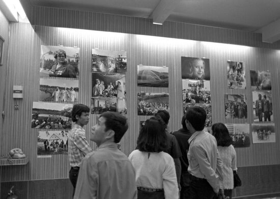 APN exhibition in Laos