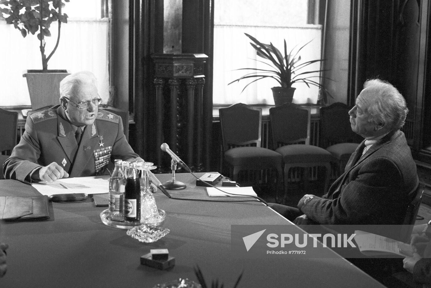 USSR Deputy Defense Minister Yevgeny Ivanovsky