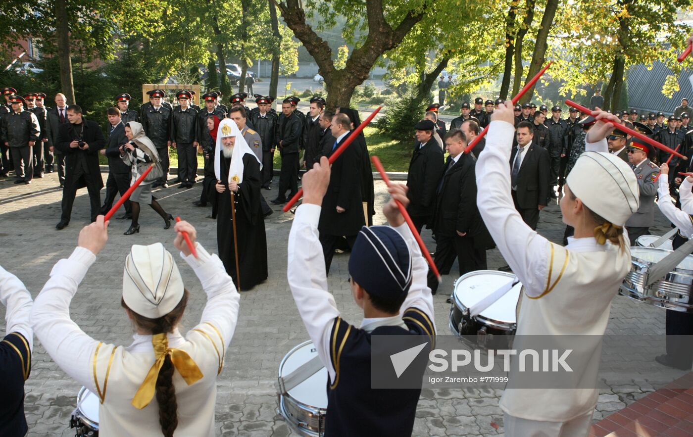 Patriarch Kirill visits Kaliningrad Region