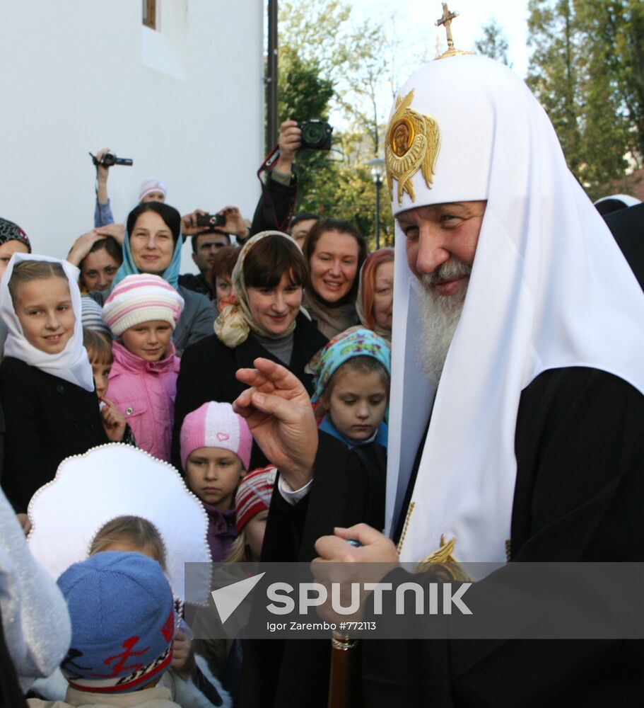 Patriarch Kirill in Kaliningrad Region