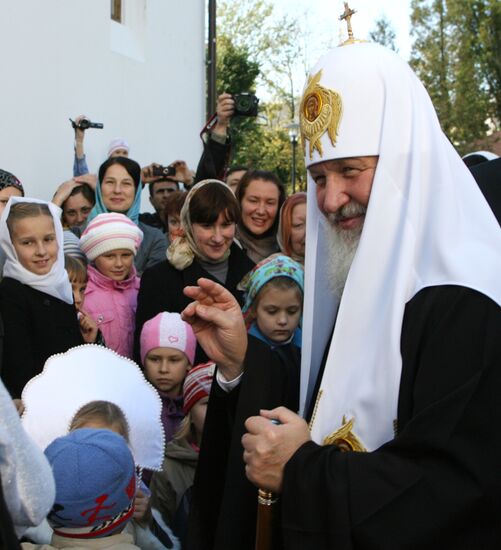Patriarch Kirill in Kaliningrad Region