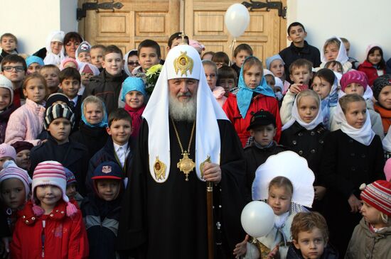 Patriarch Kirill in Kaliningrad Region