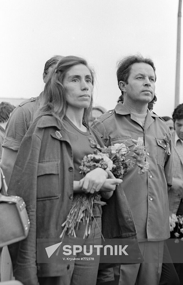 Yevgeny Tyazhelnikov and Gladys Marin