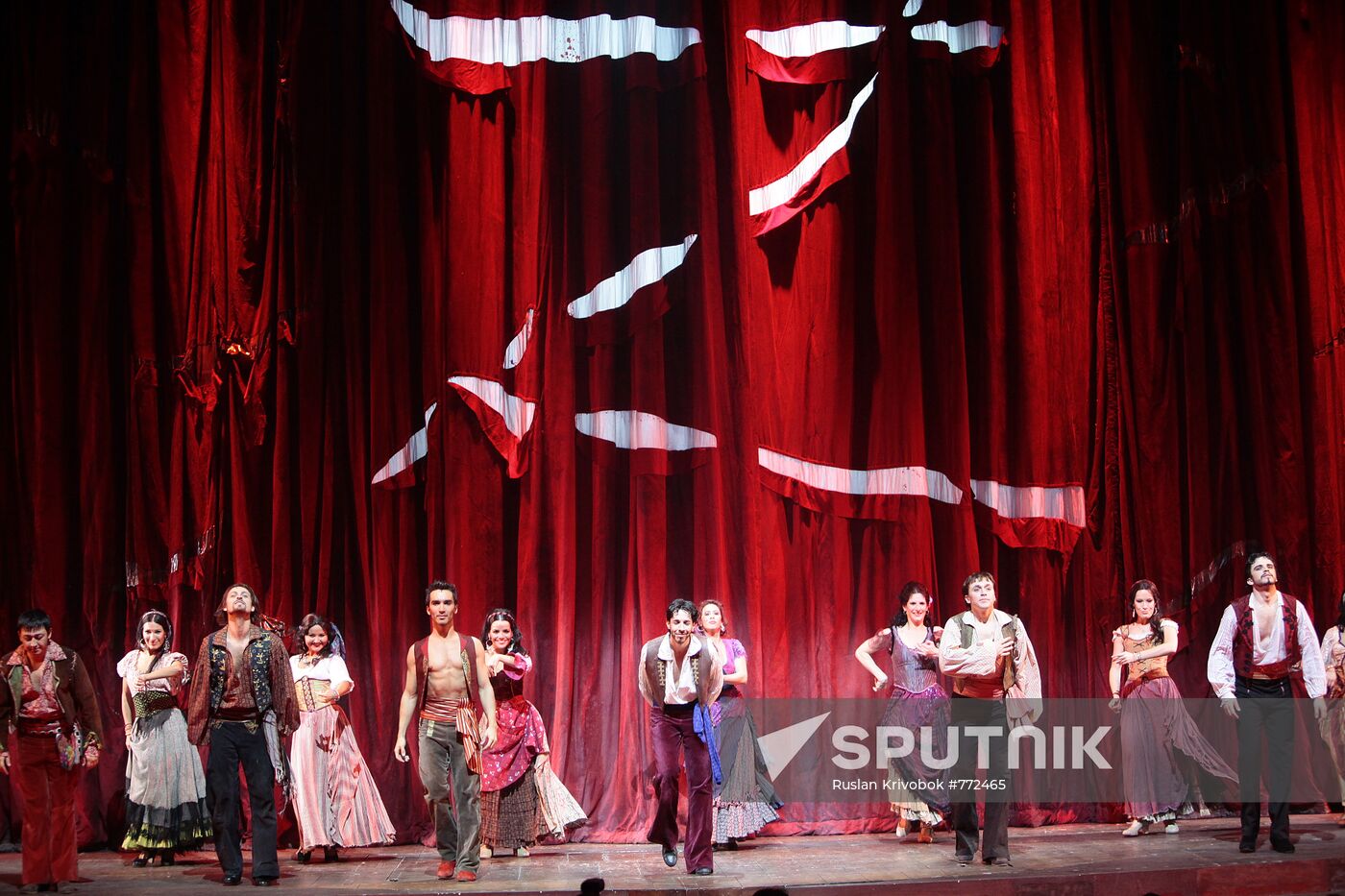 Zorro muscal premiers at Moscow Youth Palace theater