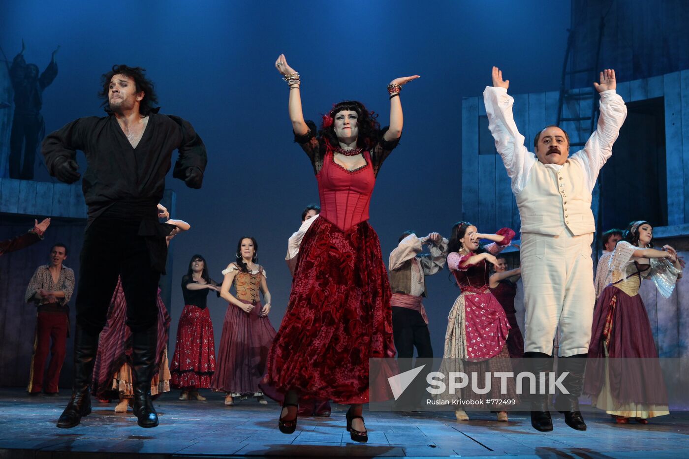 Zorro muscal premiers at Moscow Youth Palace theater