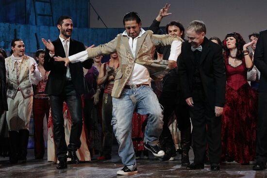 Zorro muscal premiers at Moscow Youth Palace theater