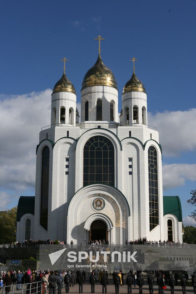 Patriarch Kirill visits Kaliningrad