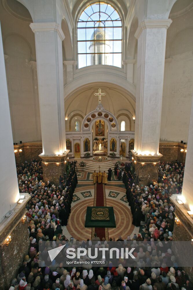 Patriarch Kirill visits Kaliningrad