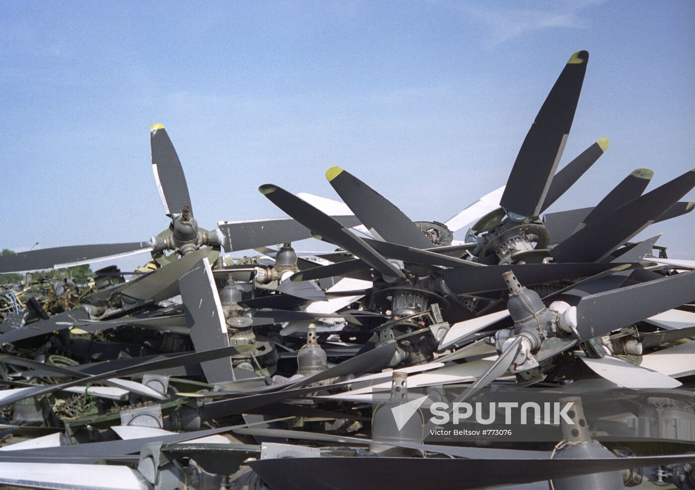 Airbase for Russian Air Force weapons elimination and demounting