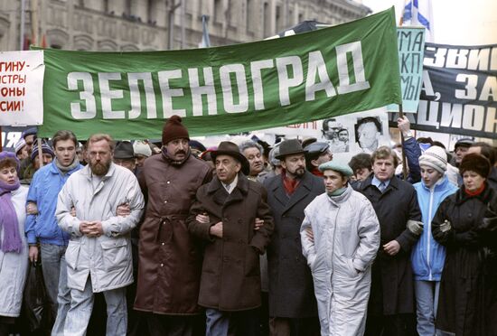 Alternative Demonstration, Zelenograd