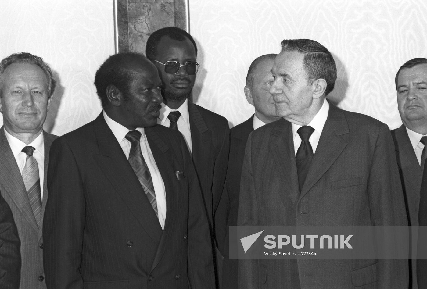 Andrei Gromyko and Chipo Taruvinga Makombe