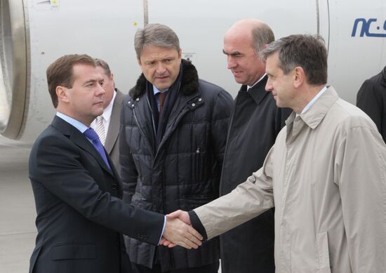 Dmitry Medvedev on working visit to Gelendzhik