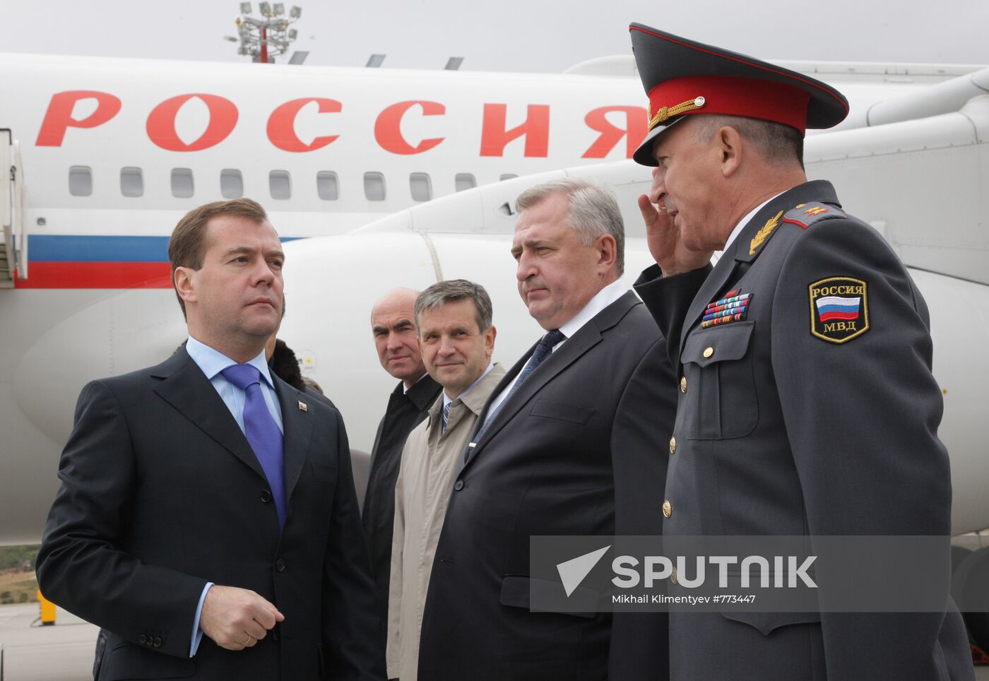 Dmitry Medvedev on working visit to Gelendzhik