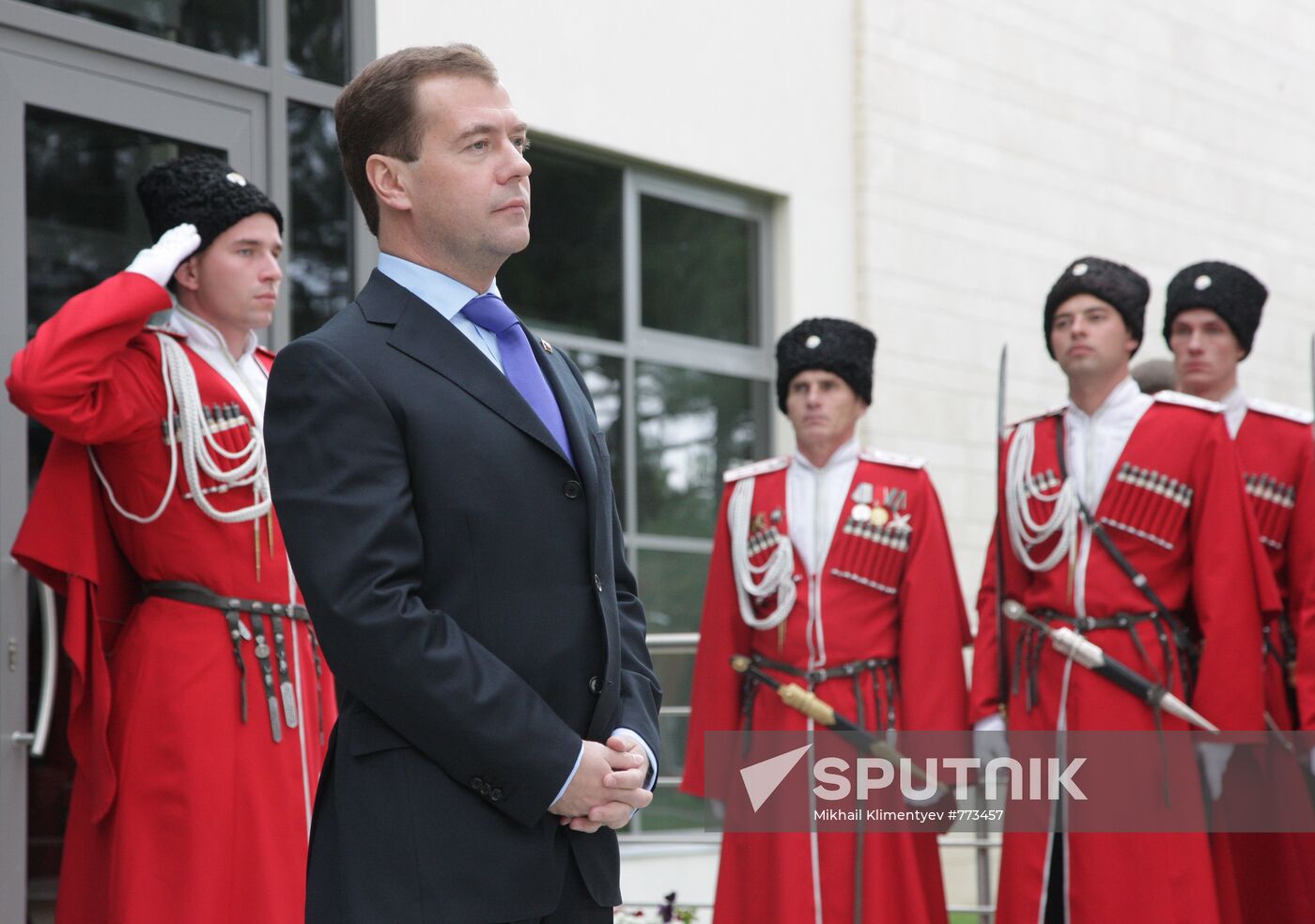 Dmitry Medvedev on working visit to Gelendzhik