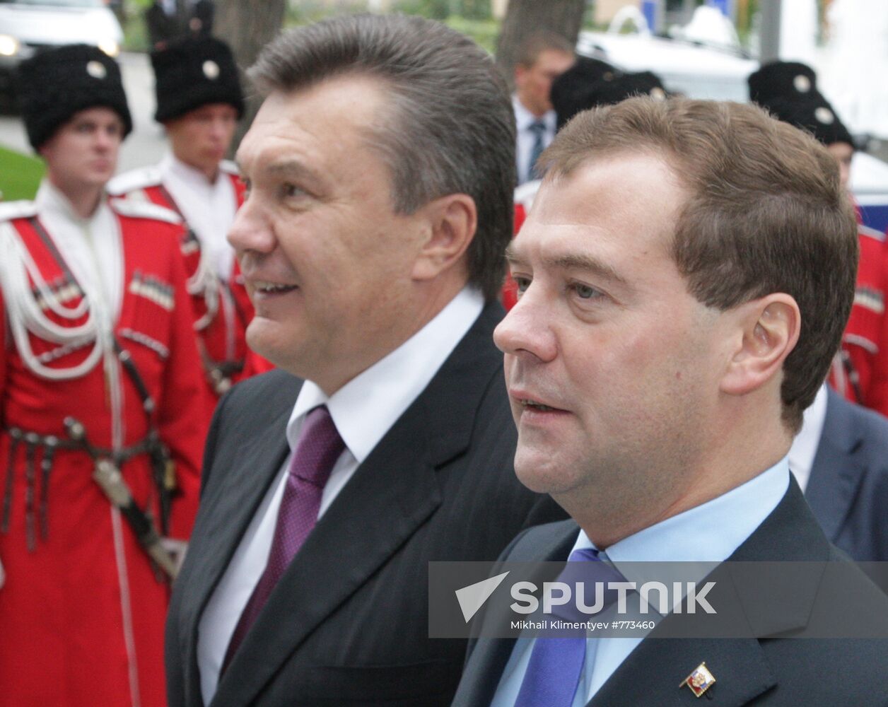 Dmitry Medvedev on working visit to Gelendzhik