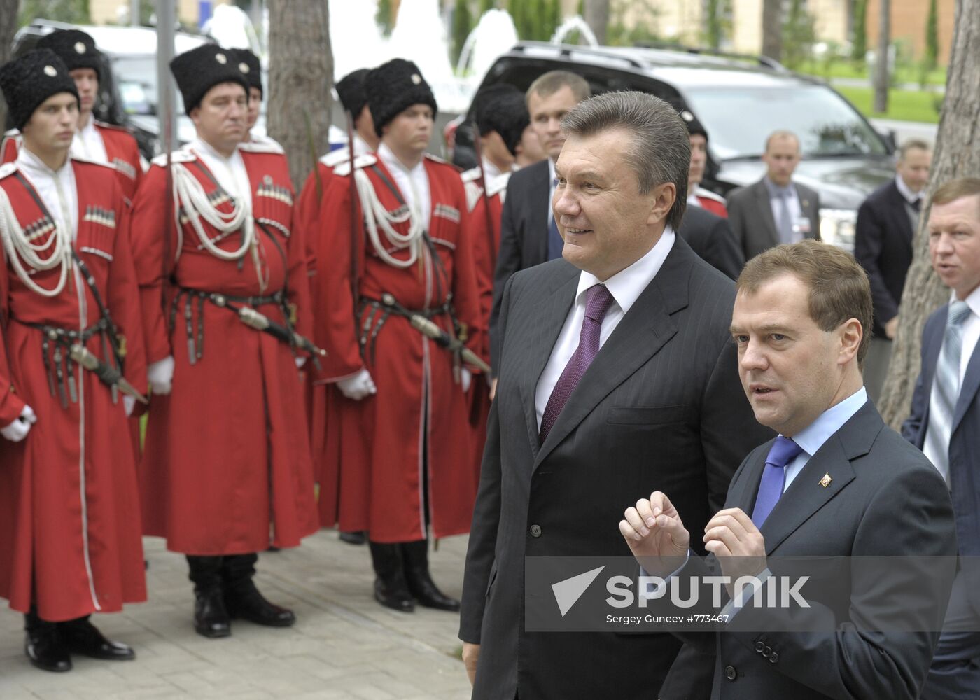 Dmitry Medvedev on working visit to Gelendzhik