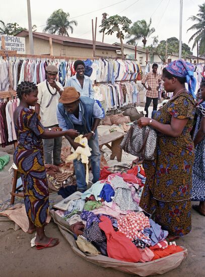 Market in Pointe-Noire