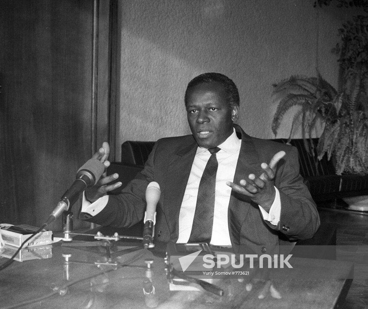 Visit of Angolan President Jose Eduardo dos Santos in Minsk
