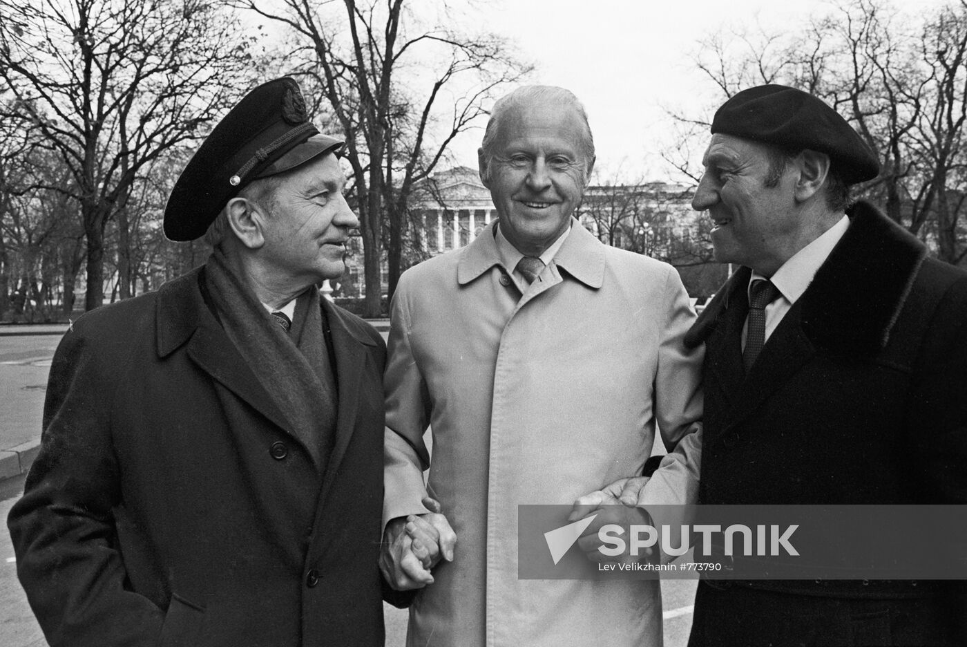 Thor Heyerdahl, Pavel Sutyagin and Mikhail Yankelevich