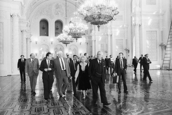 U.S. congressmen in Grand Kremlin Palace