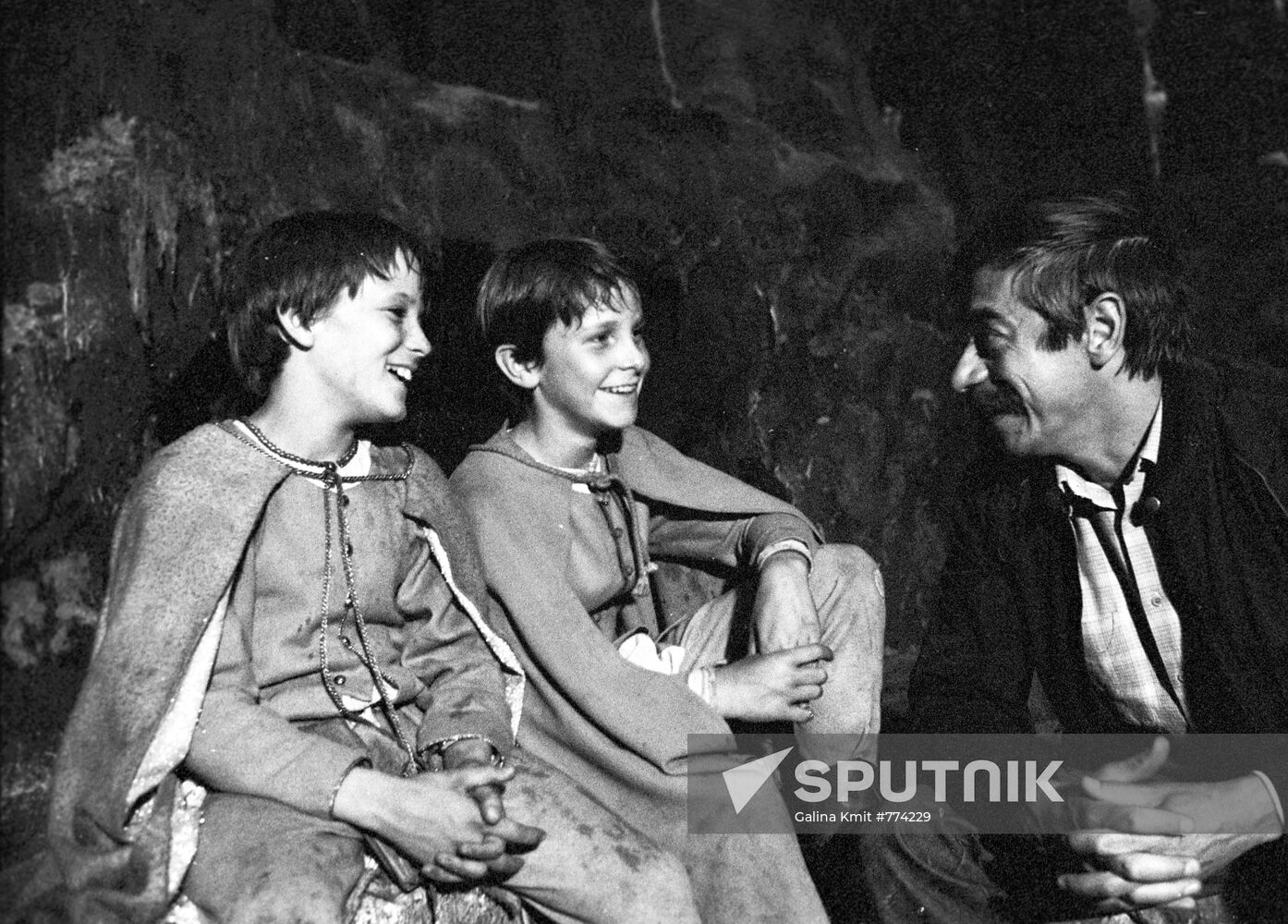 Vladimir Grammatikov and artists Nick Pickard and Christian Bale