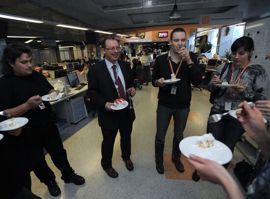 80th anniversary of "The Moscow News"