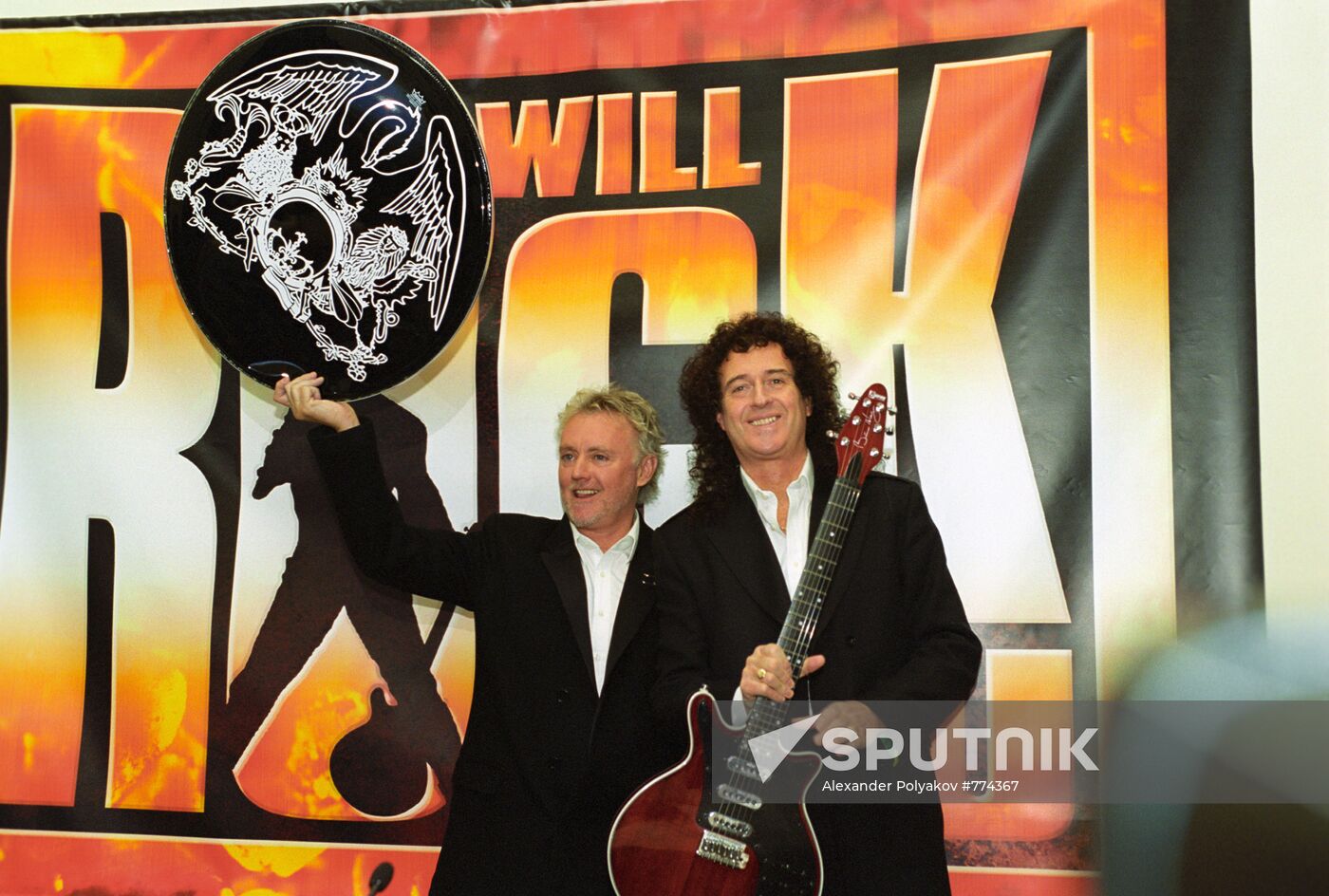 Roger Taylor and Brian May