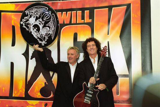 Roger Taylor and Brian May