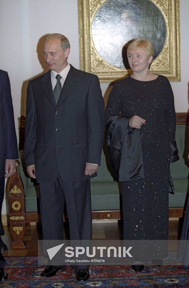 Vladimir and Lyudmila Putin