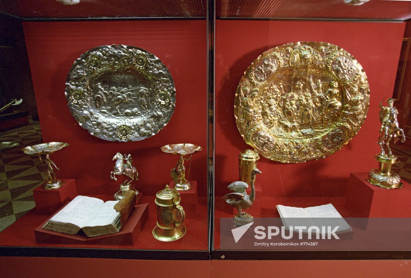 Displays from Swedish museums