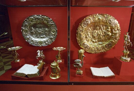 Displays from Swedish museums
