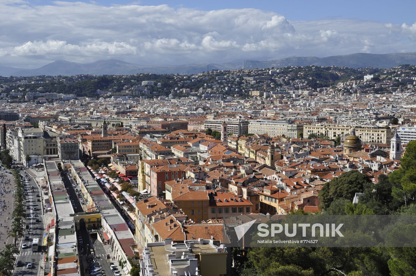 View of the City of Nice