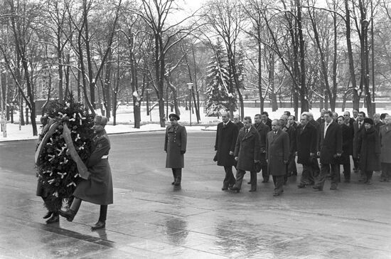 Antonín Kapek, head of Prague delegation