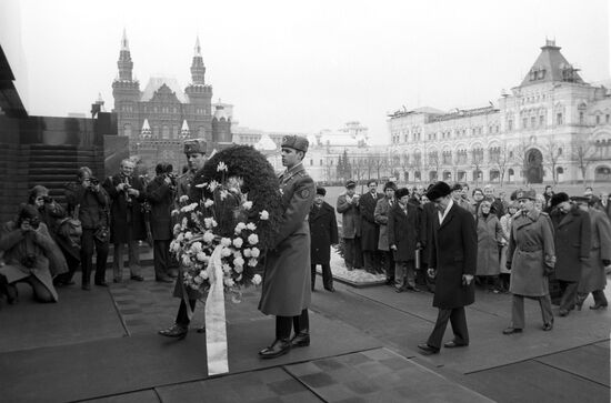 Finnish President Mauno Koivisto's visit to USSR