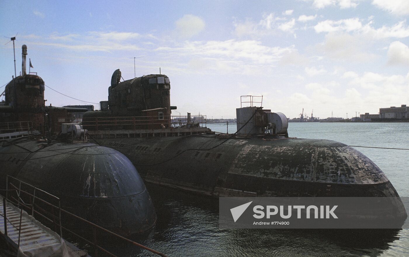 Decommissioned nuclear-powered submariens
