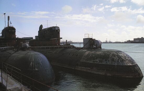Decommissioned nuclear-powered submariens