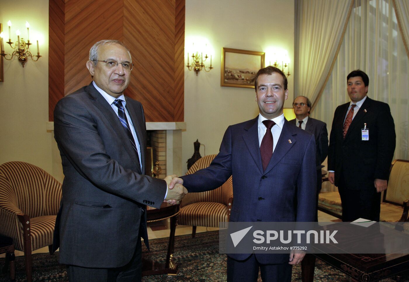 Dmitry Medvedev visits Algeria