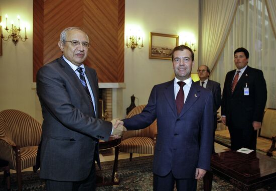 Dmitry Medvedev visits Algeria