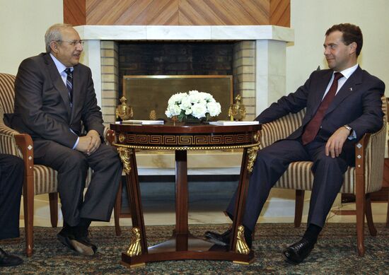 Dmitry Medvedev visits Algeria