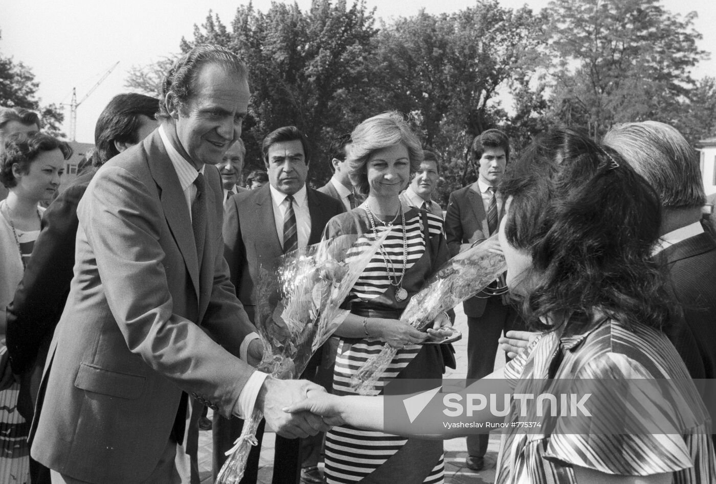 King Juan Carlos I and Queen Sophia of Spain