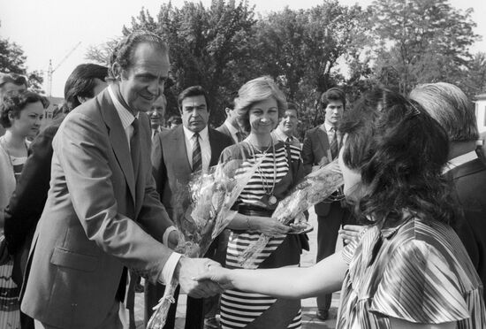King Juan Carlos I and Queen Sophia of Spain