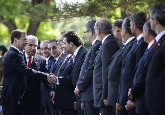 Dmitry Medvedev visits Cyprus