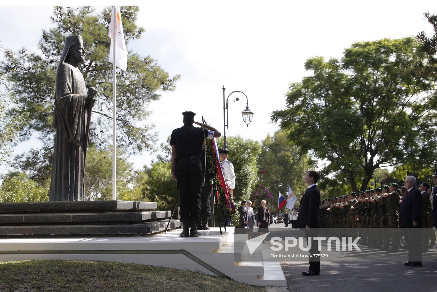 Dmitry Medvedev visits Cyprus