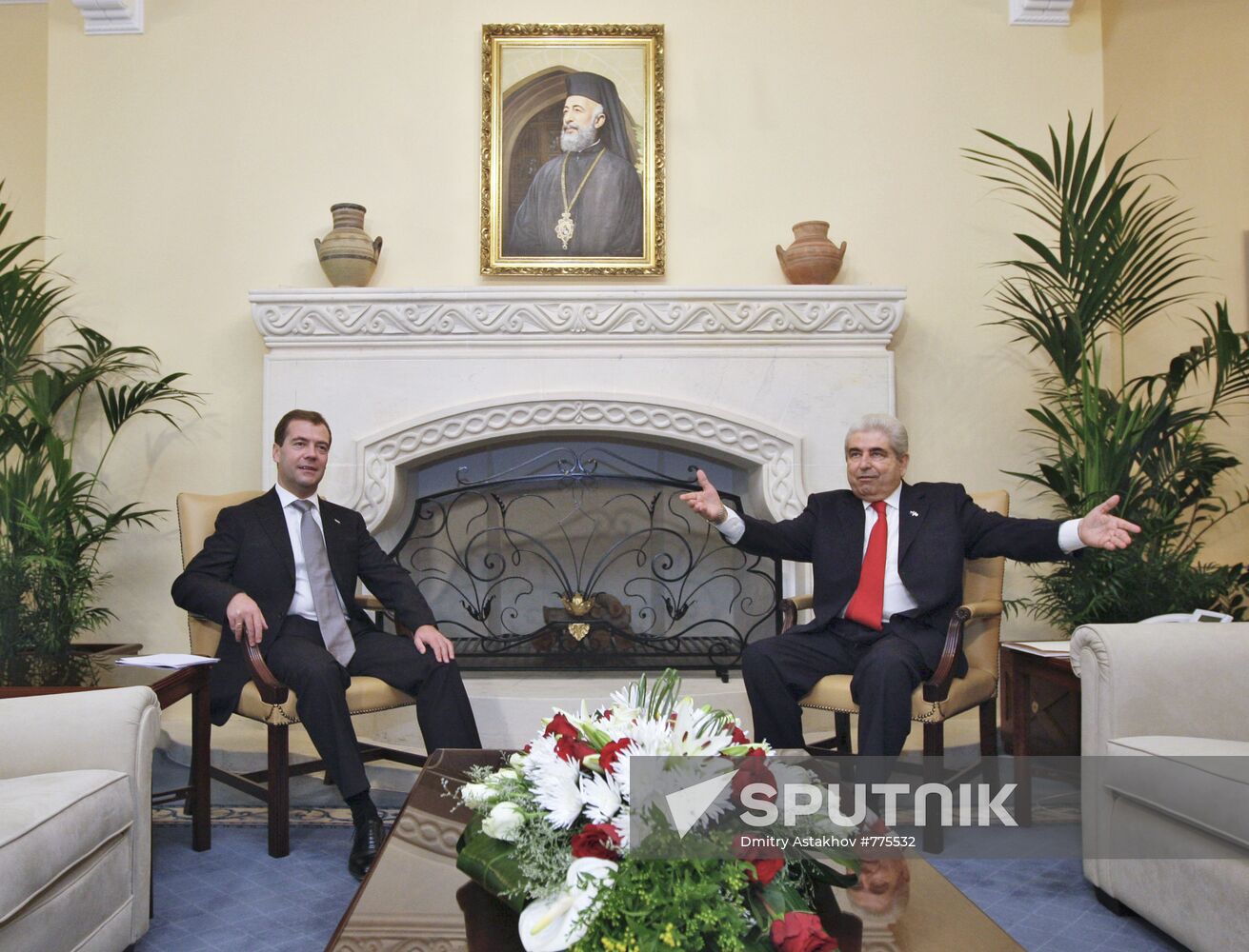 Dmitry Medvedev visits Cyprus
