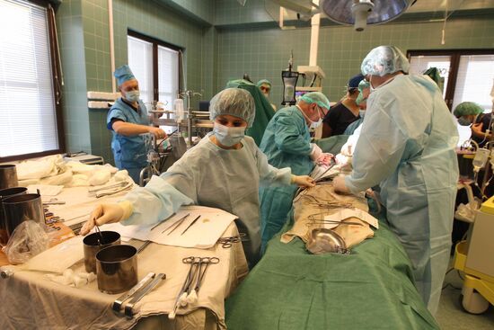 Valve replacement operation