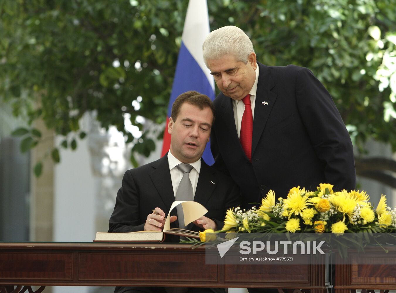 Dmitry Medvedev visits Cyprus