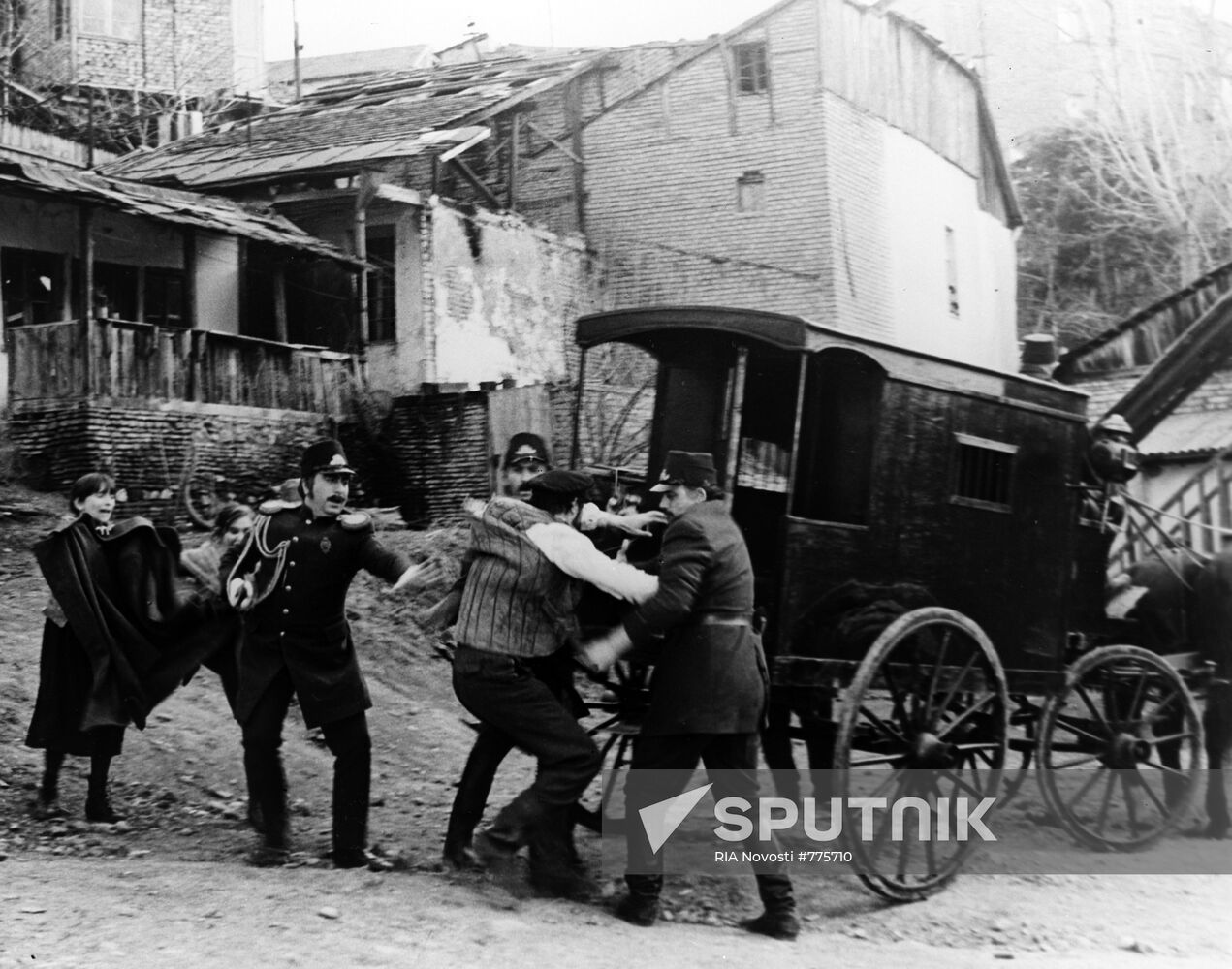 Still from film "Melodies of the Veriyski quarter"